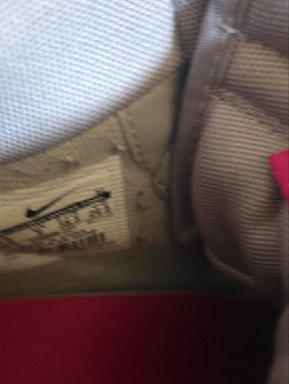 Nike Women’s High-Top Sneakers in Gray and Pink - Picture 4 of 5